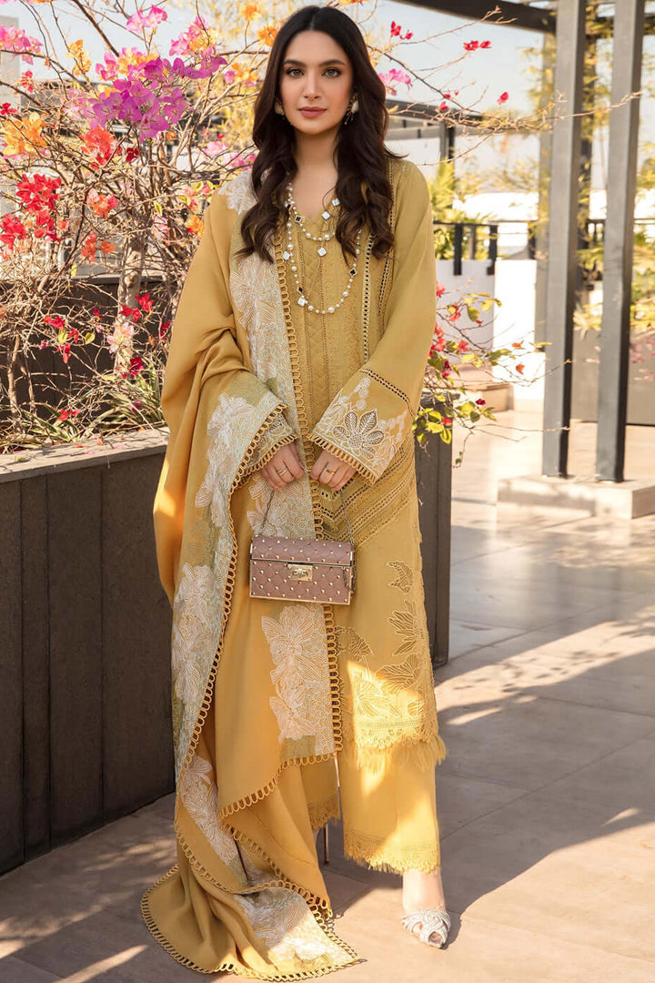 SS 1220-3 Pc Lawn Heavy Embroidery with Embroidery Lawn Duppata