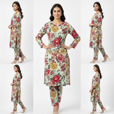 2 PIECE LINEN BANA DORA