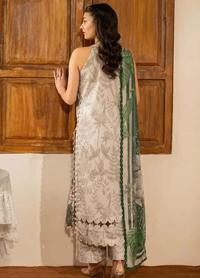 LM 460-3 Piece Unstitched Digital Printed Lawn Suit ( Printed Lawn Dupatta )